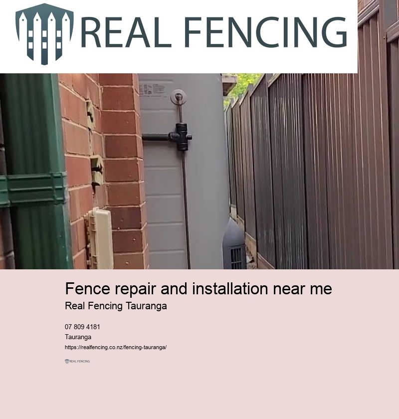 Fence repair Tauranga