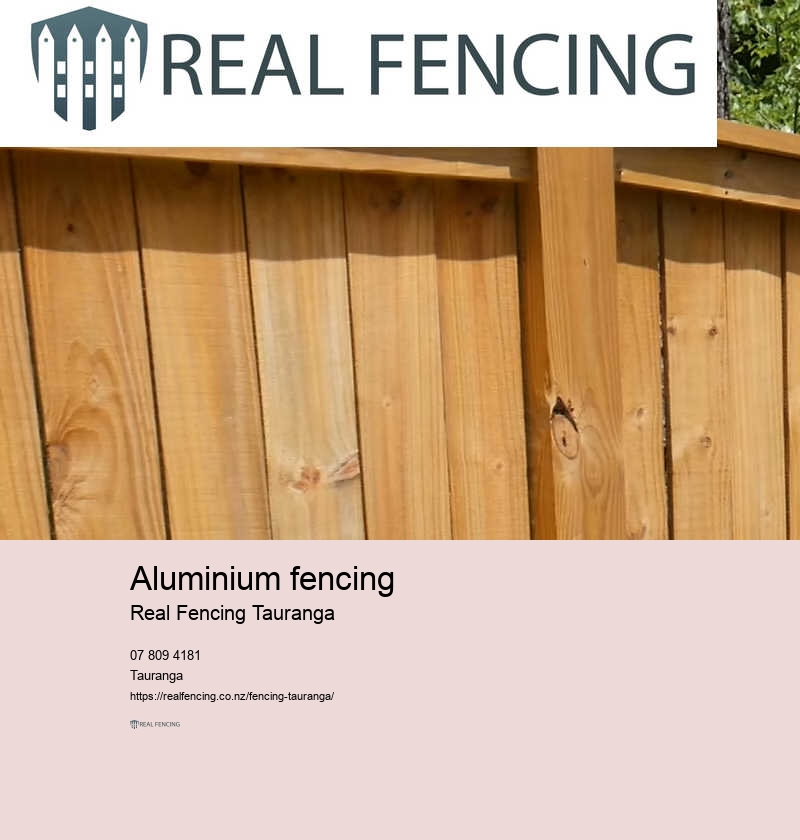 Tauranga fencing