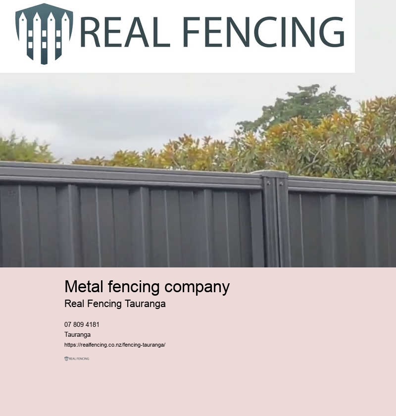 Metal fencing contractors