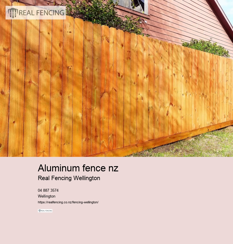 aluminum fence nz