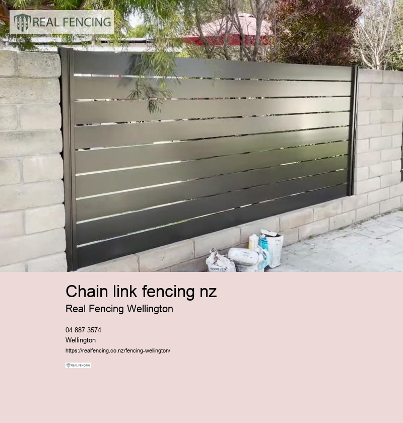 chain link fencing nz