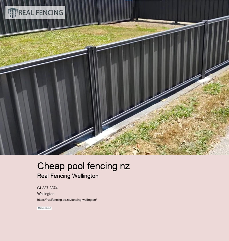 cheap pool fencing nz