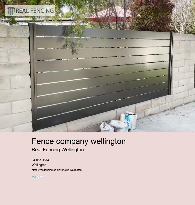 fence company wellington