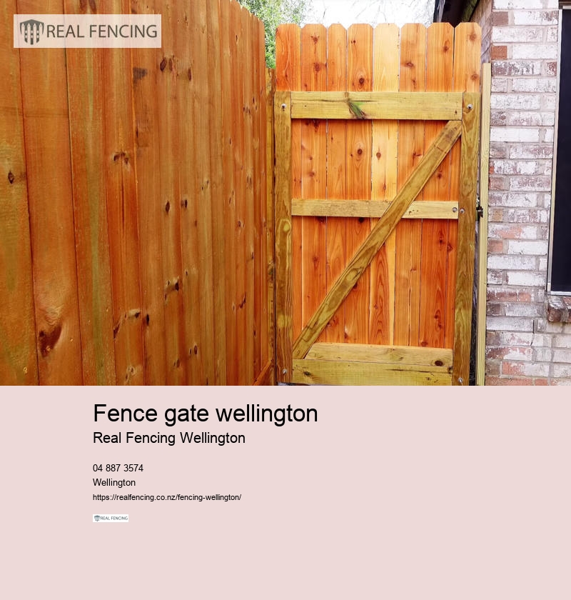 fence gate wellington