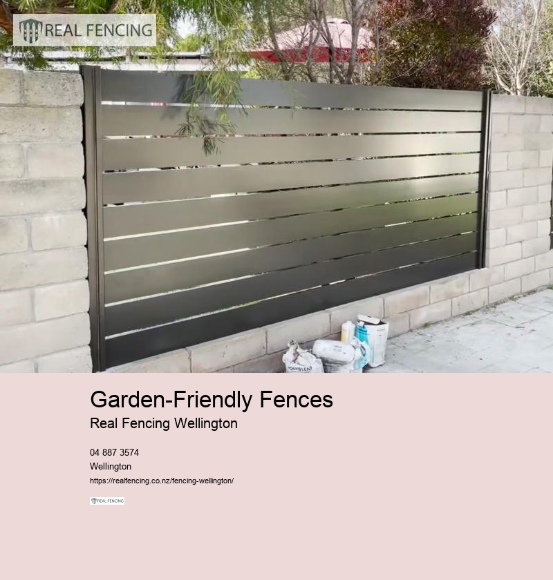 Garden-Friendly Fences