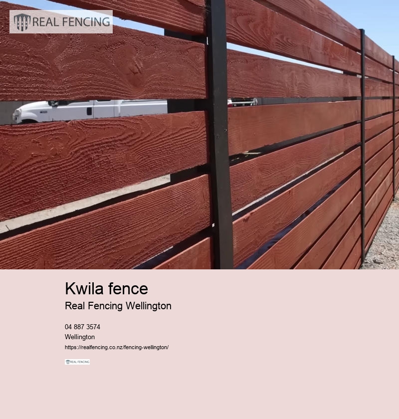 kwila fence