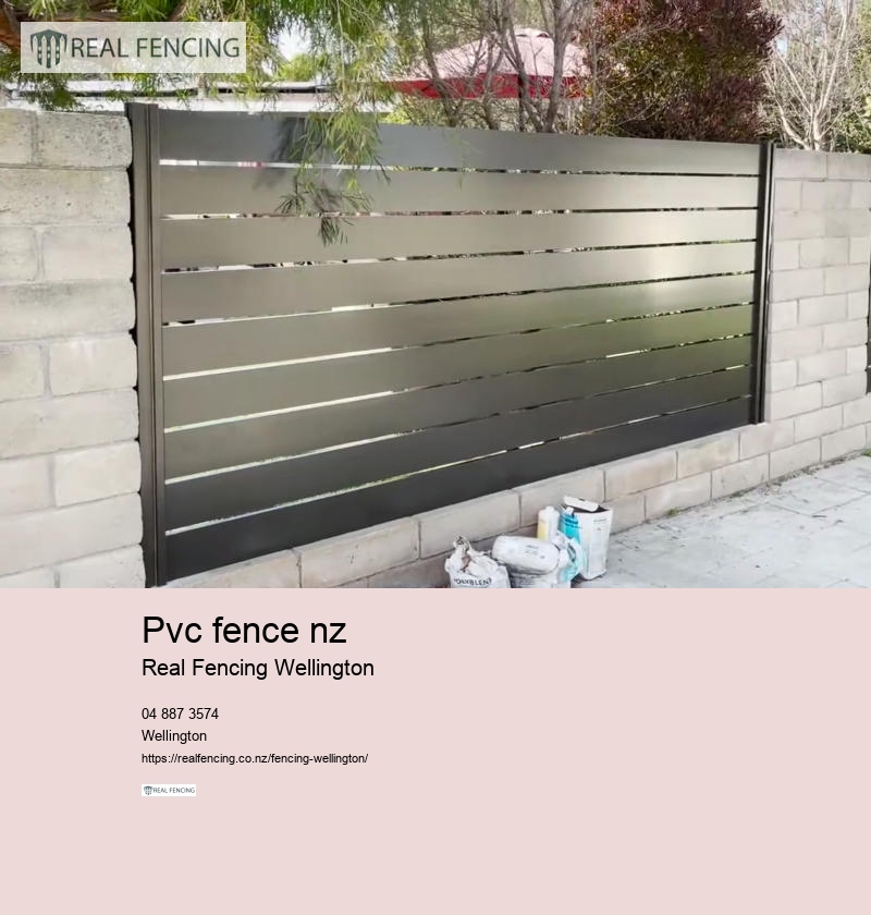 pvc fence nz